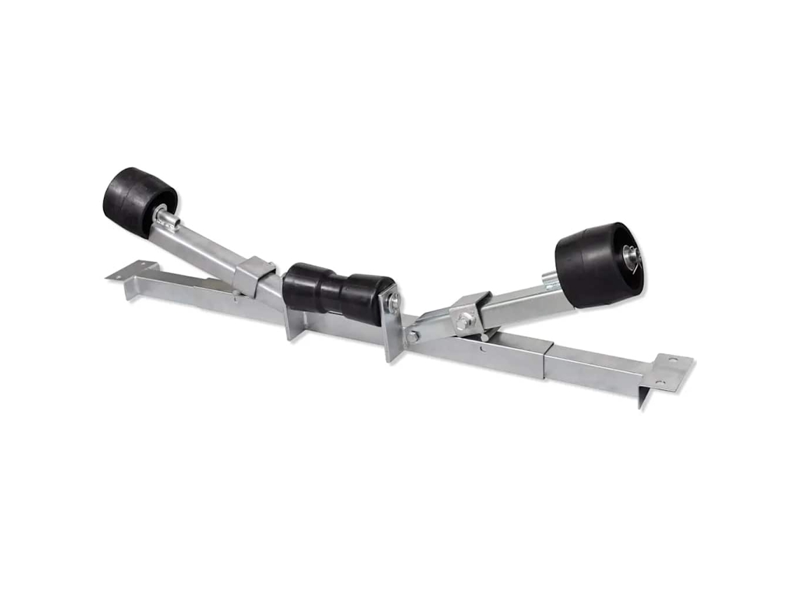 Suporte Para O Reboque De Barco Com Rolos