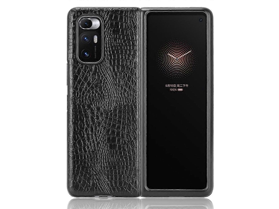 For Xiaomi Mi Mix Fold Shockproof Crocodile Texture Pc + Pu Casered