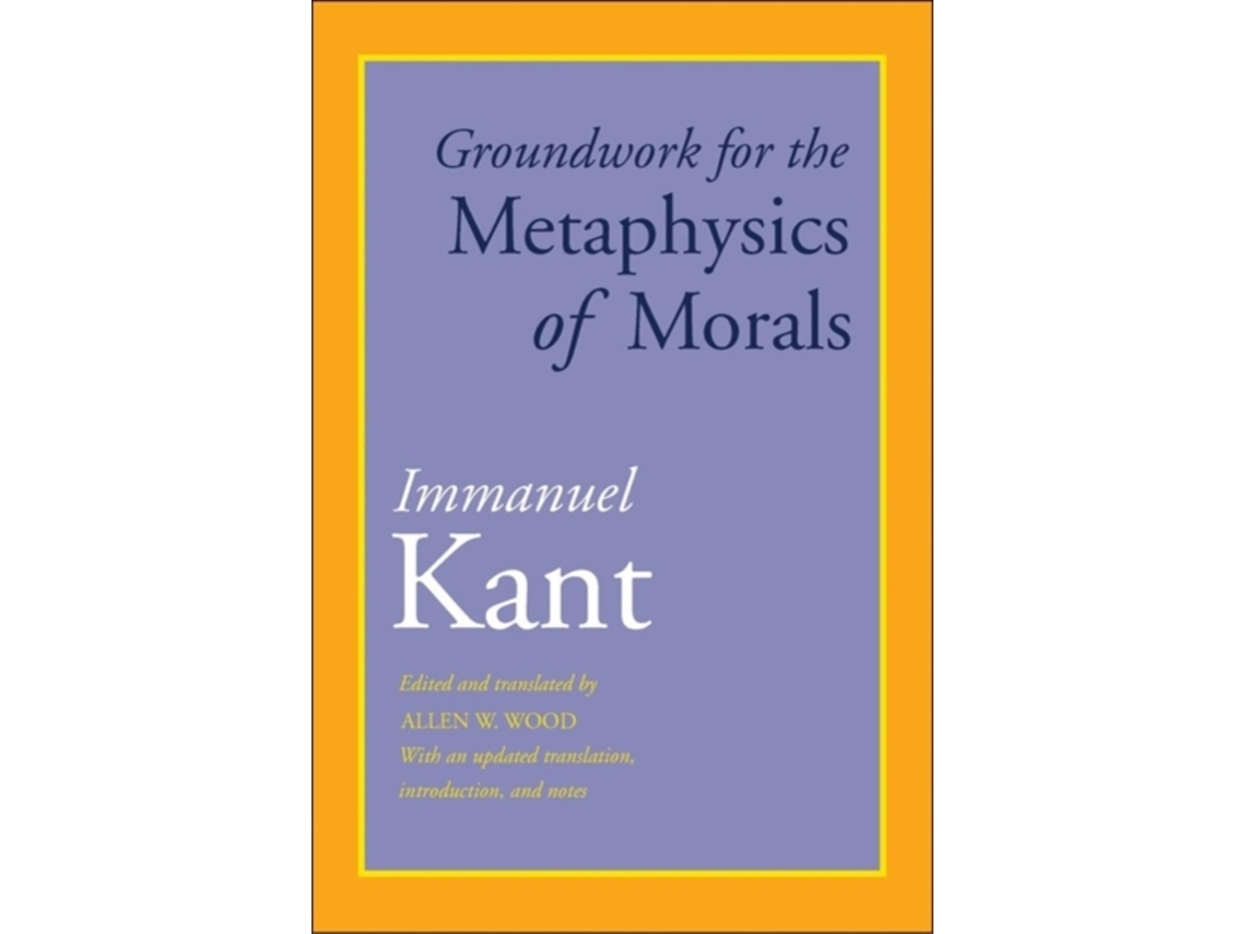 Livro Groundwork for the Metaphysics of Morals de Immanuel Kant (Inglês)