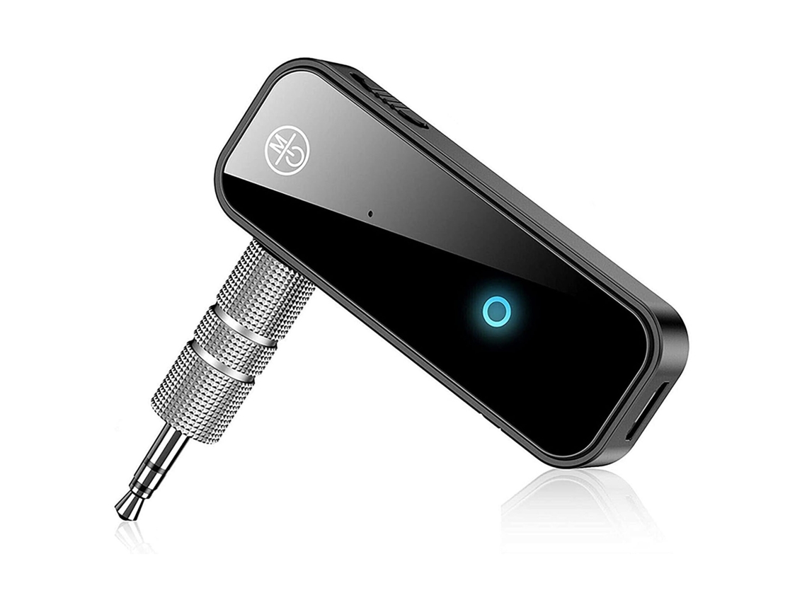 Receptor De Carro Bt 5.0 Adaptador Aux 3.5mm Para Música Em Casa, Veículo E Escritório