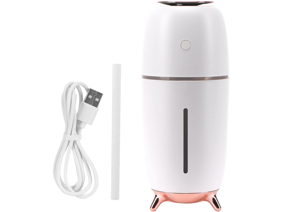 Umidificador Inteligente Usb Com Luz Noturna Para Umidificação Em Escritórios