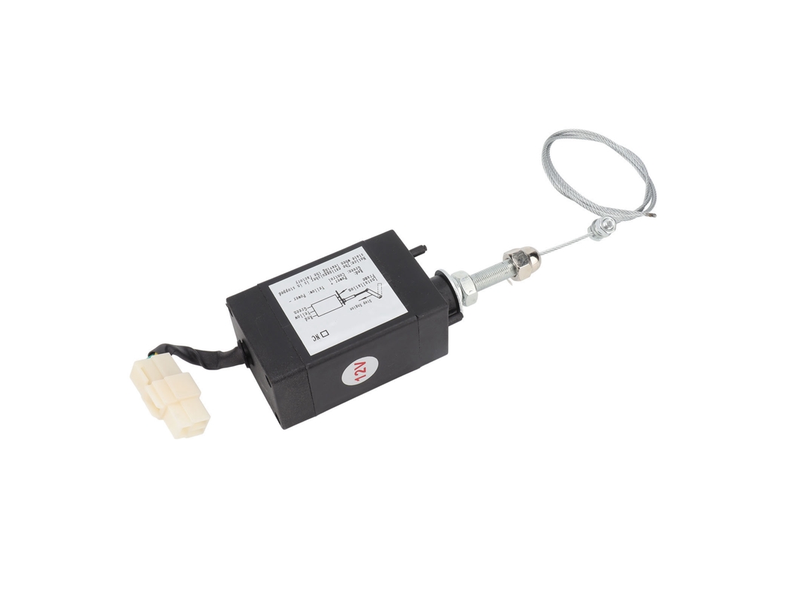 Válvula Solenoide Parada Combustível Motor 12v Dc