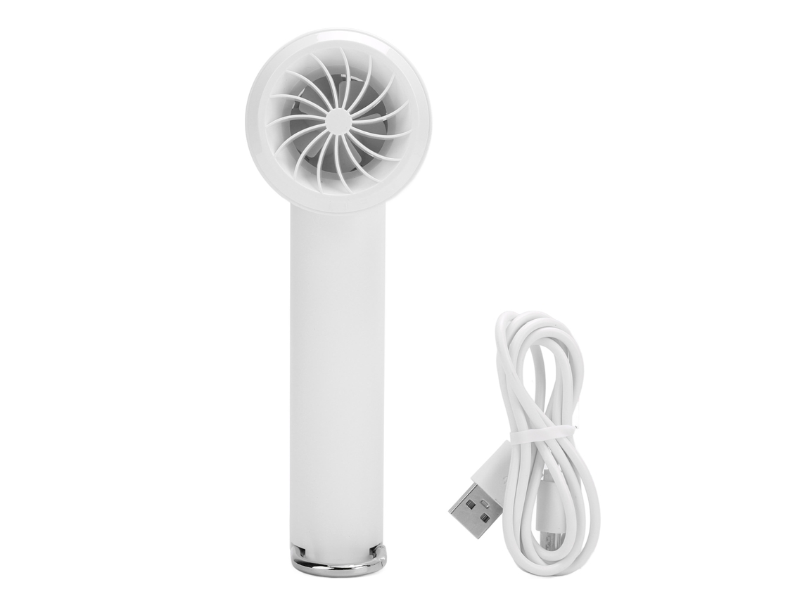 Ventilador Notebook Turbo 14000rpm Usb Recarregável Branco