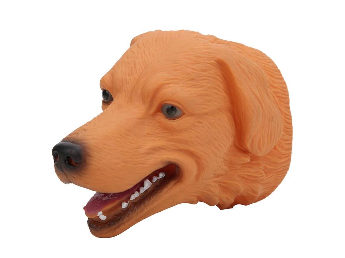 Primerox brinquedo de Mão de Cachorro para Crianças Boneca de Teatro Simulada Tela Mão Puppet 3 Anos+