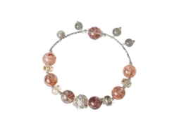 Pulseira Feminina Com Miçangas De Cristal Nostalgia88