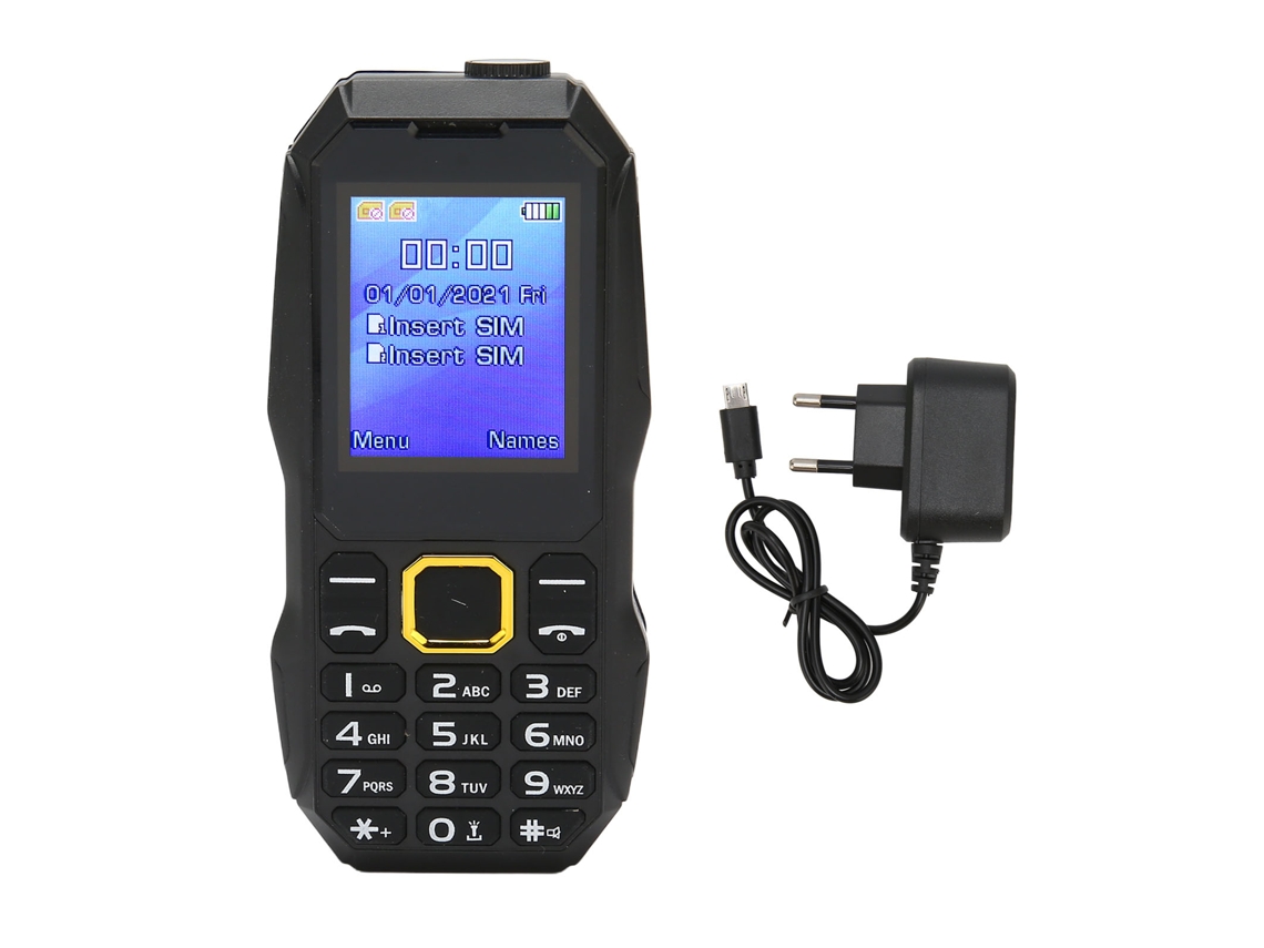 Celular para Idosos Desbloqueado Dual Sim 2g Bateria 5800mah Botões Grandes | S/MARCA