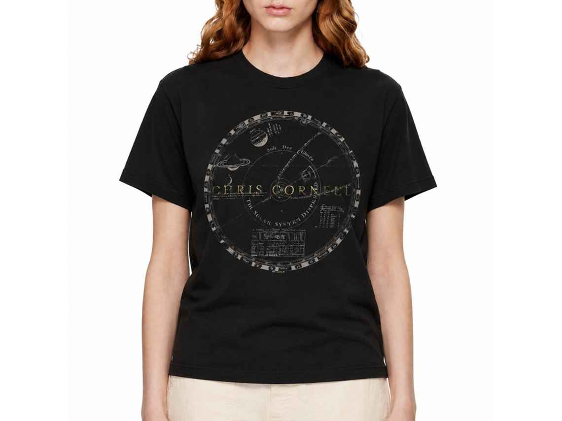 Chris Cornell Solar System T-shirt Unisex Adults Size:xxl