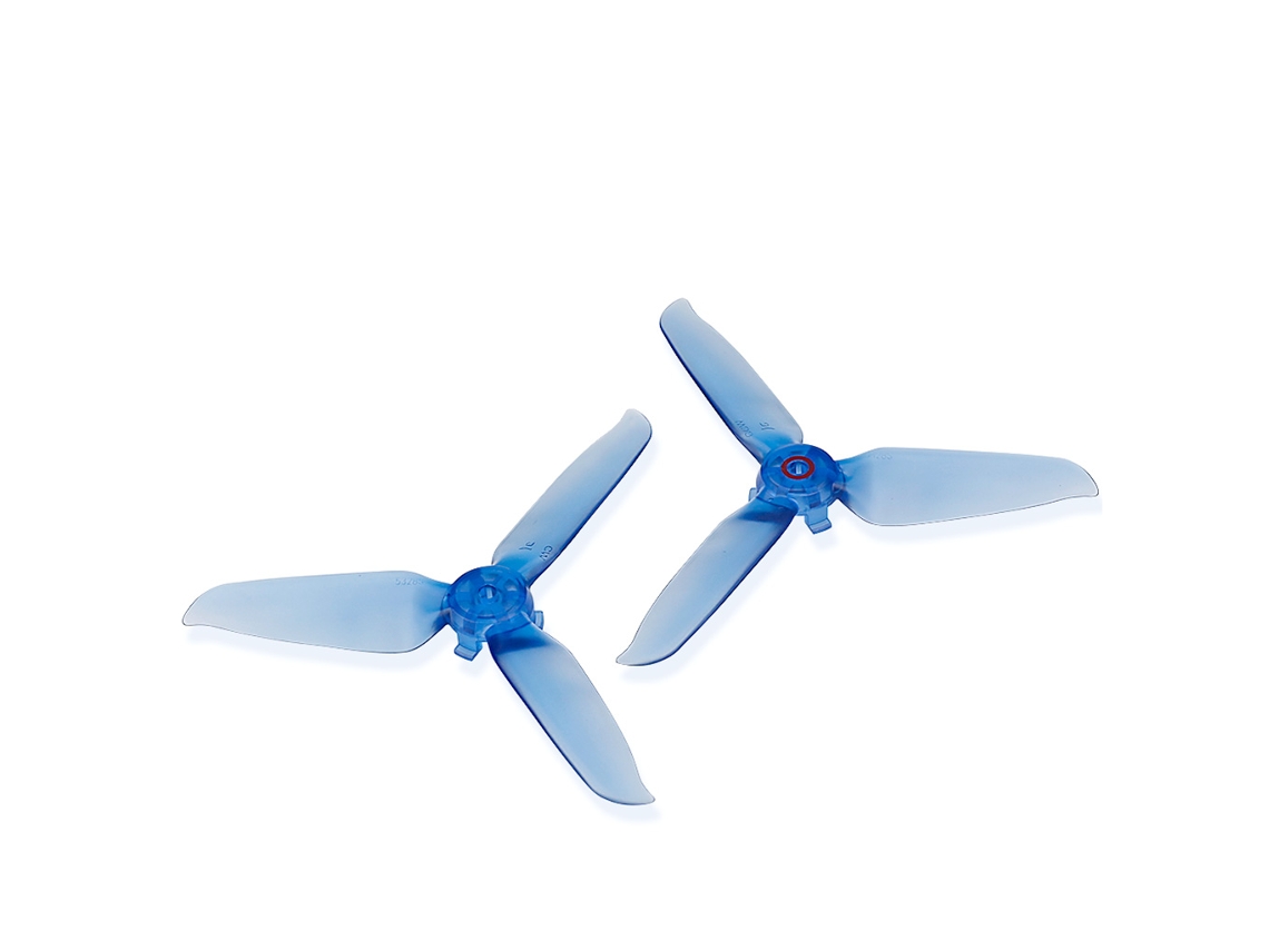4 Peças 3 Folhas Adereços Micro Whoop Drone Ventilador Para Tiny Whoop Fpv Racing Como Meteor Quadcopter 4,6 Polegadas 3 Lâminas Hélice Brilvibera