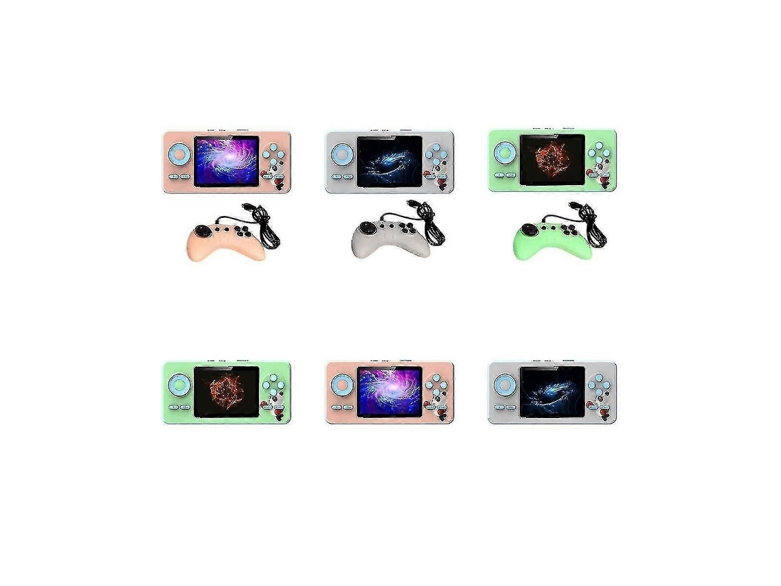Console de Jogos GOKOCO com 520 Jogos, Tela 2,4 Polegadas, Portátil para Duas Pessoas