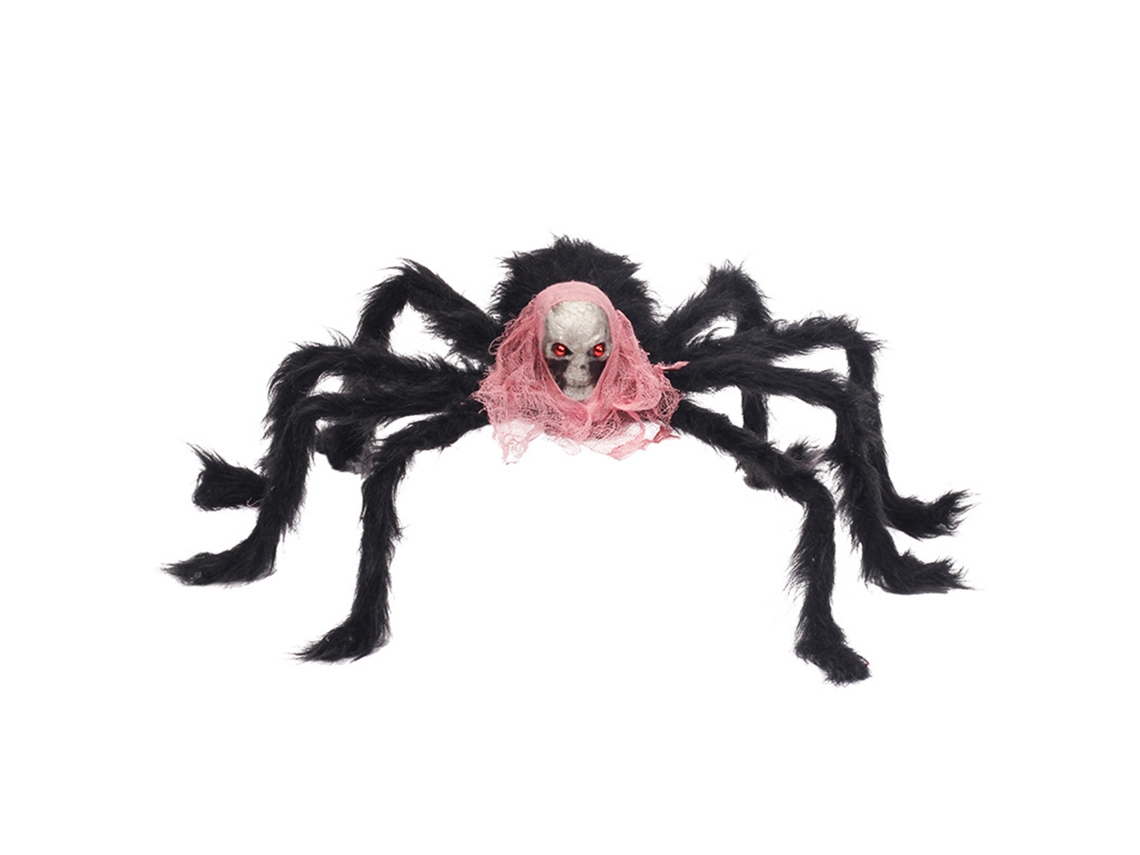 Decorações de Halloween com esqueleto, aranha e fantasma LAXISCREED