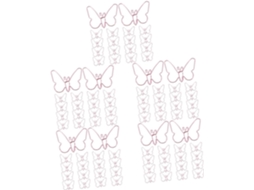 Conjunto de 5 - Pequenos clipes de papel para mesa, alfinetes de papel, pequenos clipes de papel, suportes