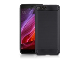 Capa LAXISCREED Xiaomi 6 Carbono Fibra Anti impacto Preta