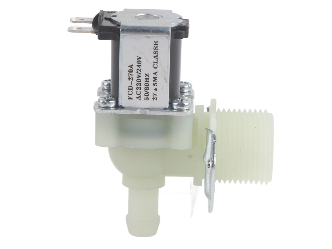 Válvula Solenoide Eléctrica De Plástico Com Entrada G3/4, Normalmente Fechada, Ac220v/240v Para Água