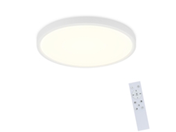 Nettlife Conduziu A Luz De Teto 28 Cm 30 W Redonda Ip44 Lâmpada Regulável Do Quarto Para Porão Lâmpada Do Corredor Do Casa De Banho Com Controlo