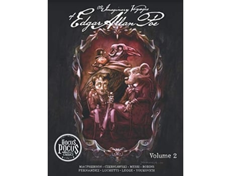 Livro The Imaginary Voyages of Edgar Allan Poe Vol 2 de Hocus Pocus Comics Dwight L MacPherson (Inglês)