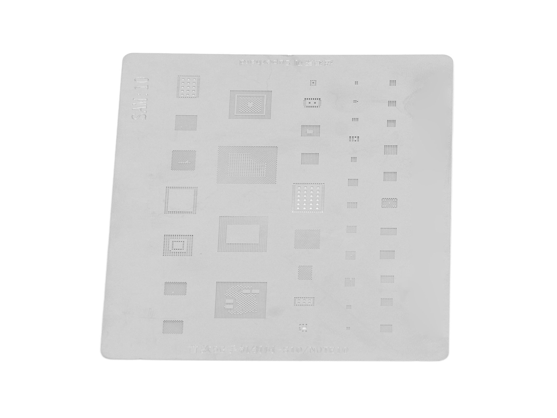 Stencil De Reballing De Aço Inox Para Cpu Móvel