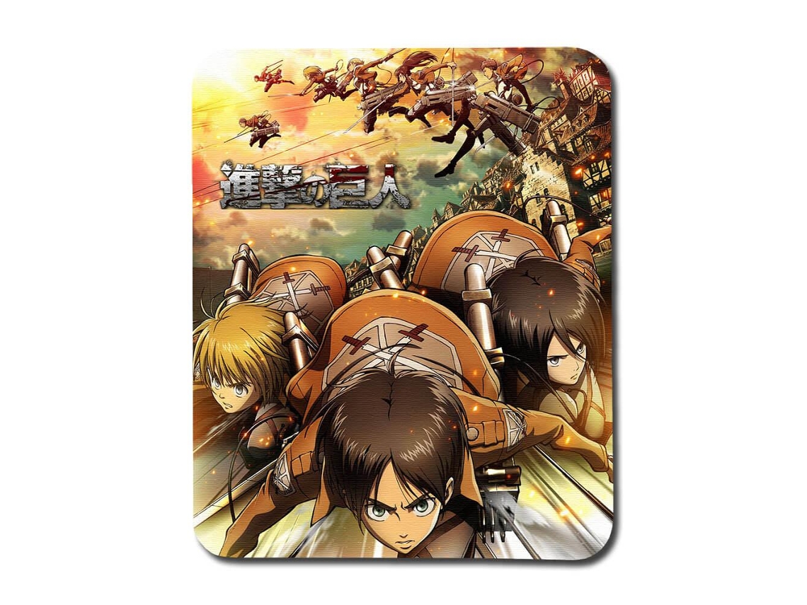 Mousepad De Ataque Dos Titãs Brilvibera