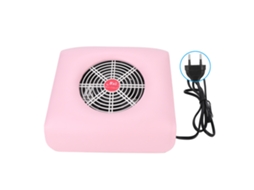Aspirador de pó para unhas de 30 W com sucção, ideal para salão de manicure e nail art, com plugue europeu de 220 V.