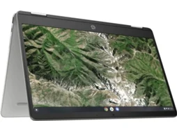 Portátil HP Chromebook x360 14a-ca0001np (14'' - Intel Celeron N4120 - RAM: 4 GB - 64 GB eMMC - Intel UHD Graphics 600)