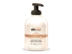 máscara INEBRYA Professional Ice Cream Kromask coloração bege 300ml