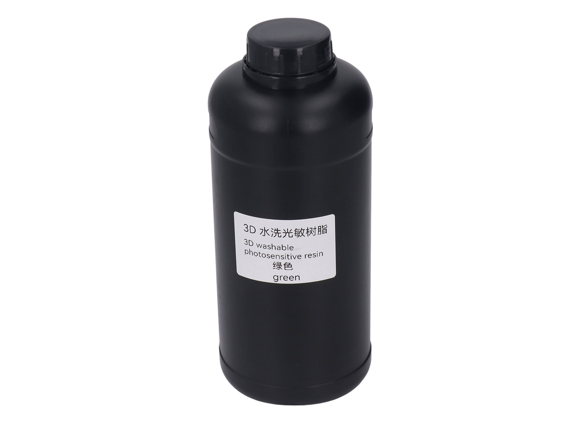 Resina Para Impressora 3d 1000ml De Alta Resistência Curável À Luz Lavável À Água Universal Para Lcd Dlp Verde