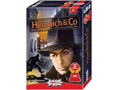 Jogo de Tabuleiro  Heimlich & Co. (Idade Mínima: 8)