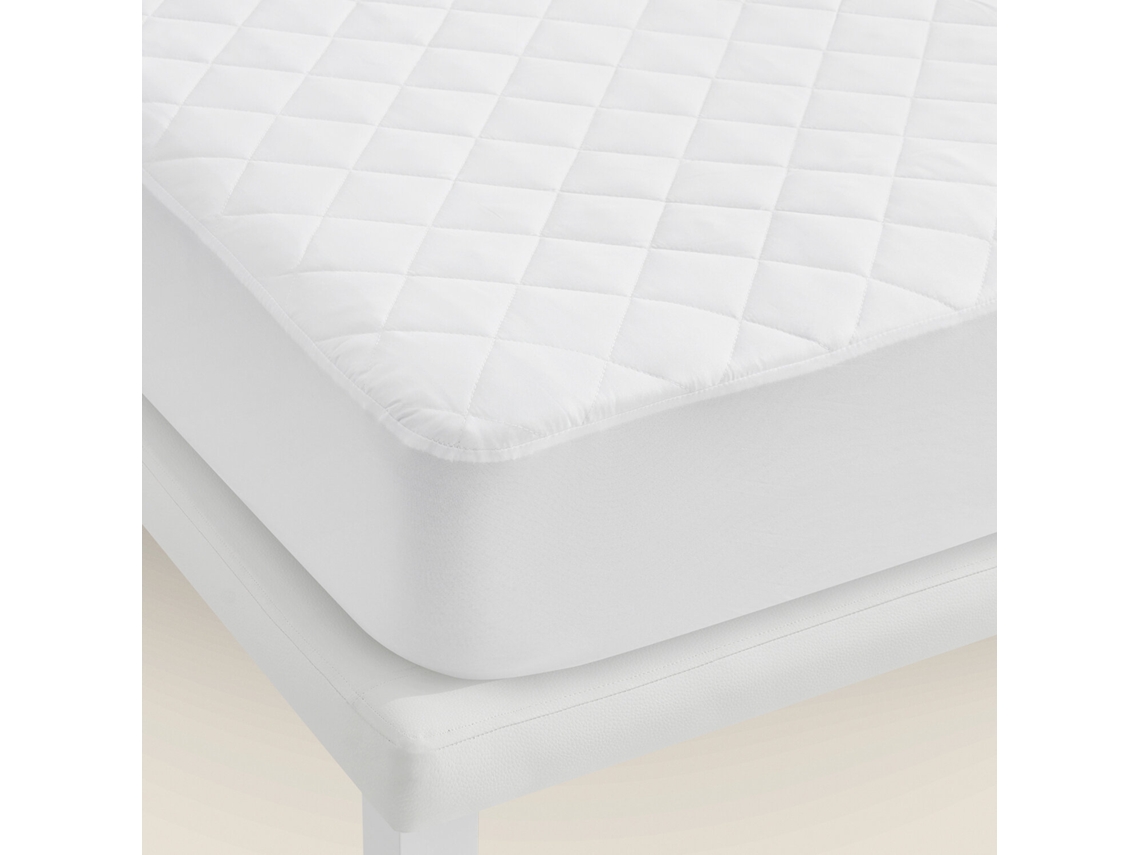 Protetor De Colchão Em Microfibra Oeko-tex Transpirável Até 32 cm (90x196cm - Apto Para Camas De 190/200 Cm)