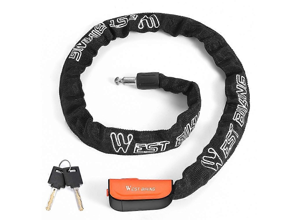 Cadeado De Corrente Para Bicicleta West Biking Yp0705097, Trava De Segurança Antifurto Para Bicicletas. Aquaforge
