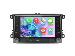 7 Polegadas Compatível com Apple Carplay e Android Autorádio, para Vw Passat Golf Mk5 Jetta Caddy Eos Tiguan, 2gb+64gb HEXINEX