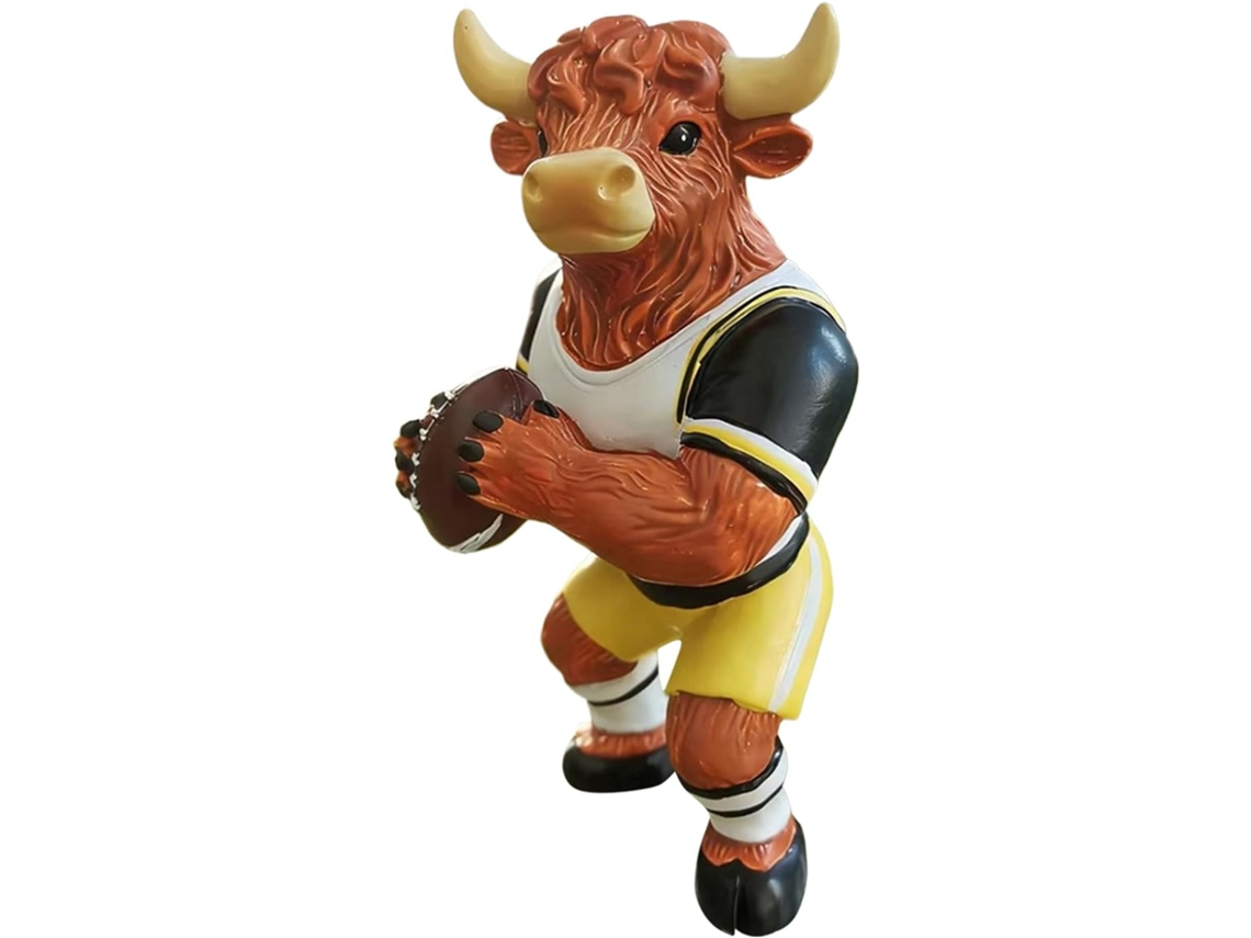 Estatueta Resina Decoração 3d Futebol 12 5 Animal Fazenda Feriados Festas Aniversário Escritório Trabalho GOKOCO