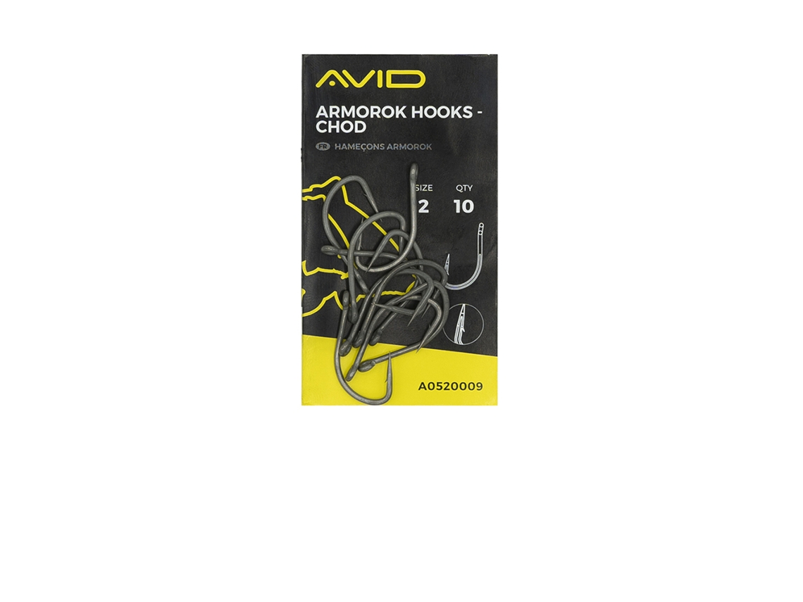 Conjunto de 10 Anzóis para Pesca AVID (4)