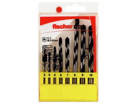 PACK 8 BROCAS DE PERCUSSÃO E 3/4/5/6/7/8/9/10 536607 
