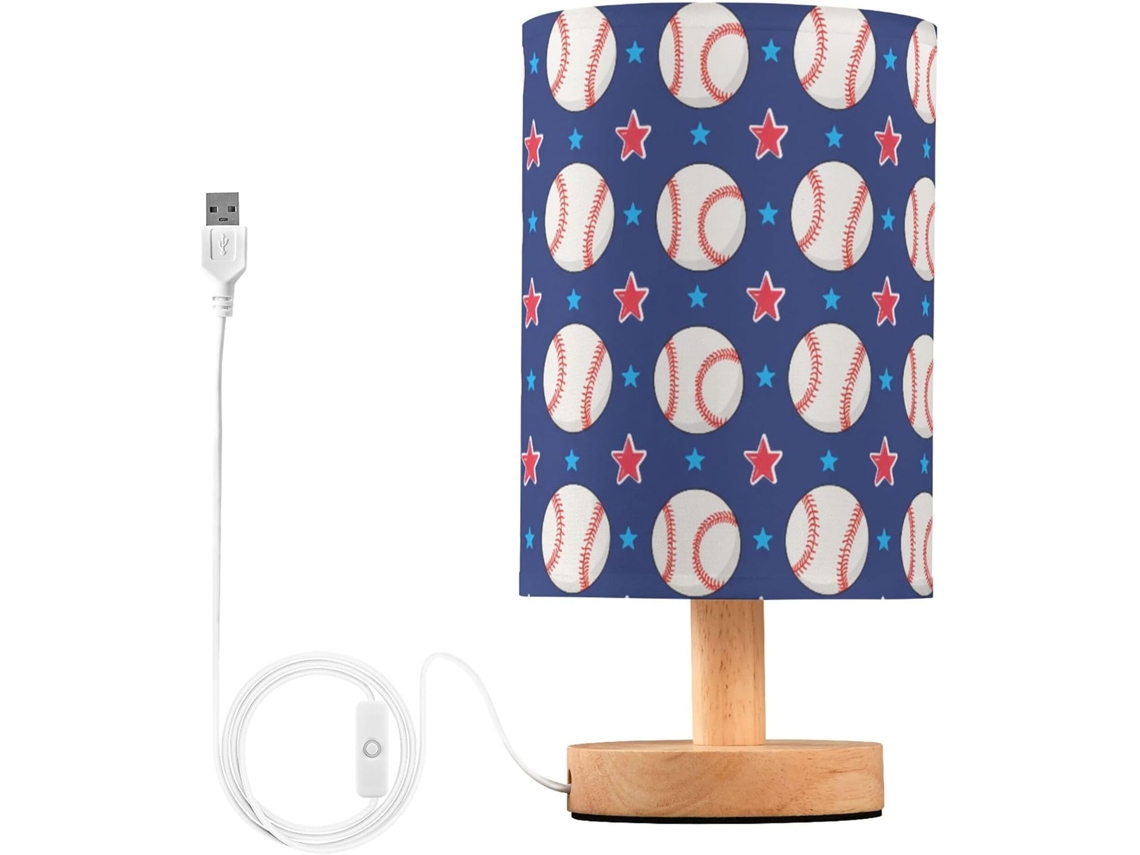 Abajur De Cabeceira Com Porta Usb, Sem Necessidade De Lâmpada, Luz Led Quente Para Quarto, Sala De Estar, Escritório
