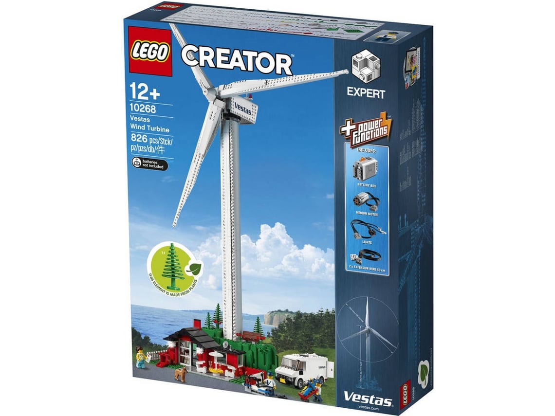 LEGO Creator Expert Turbina E lica Vestas Idade m nima 12 826