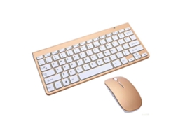 Teclado E Mouse Sem Fio, Combinação De Teclado E Mouse Sem Fio, Teclado E Mouse Sem Fio Silenciosos De 2,4 Ghz Everley891