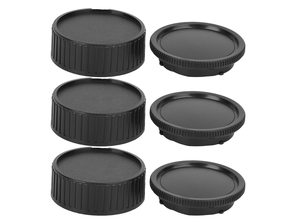 Camera Body Lens Cover Kit Lightweight Dustproof Scratch Resistant Fit For Leica M Mount LAXISCREED