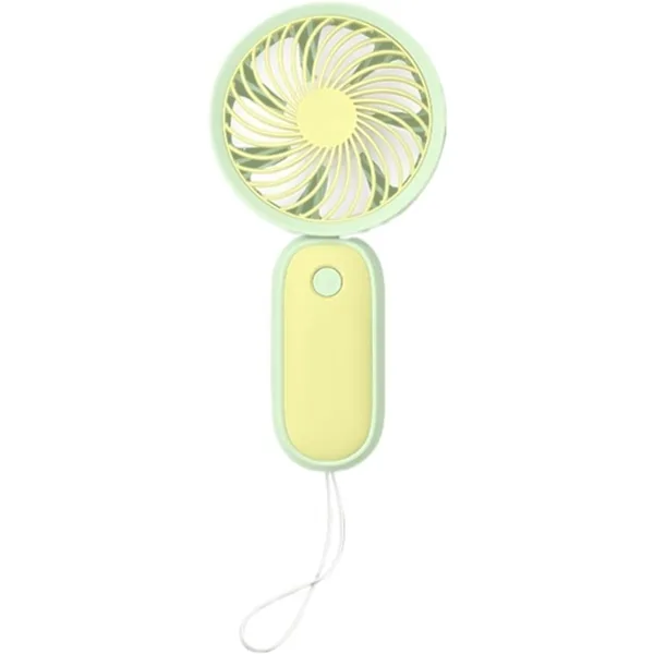Mini Ventilador Com Alça Para Pendurar, Carregamento Usb, Ventilador Elétrico, Ventilador De Mão Portátil E Silencioso