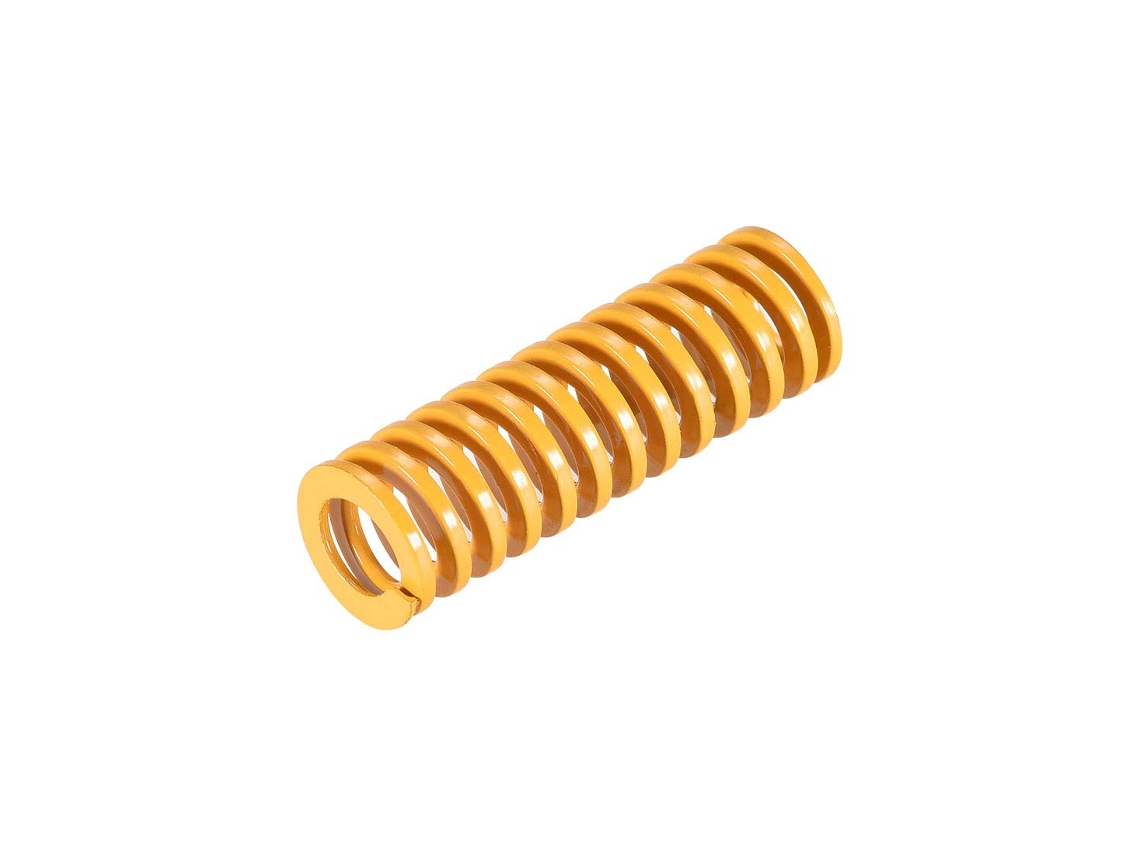 Kit Com 16 Molas Amarelas Para Mesa Aquecida De Impressora 3d, Com Compensação De Compressão Para Cargas Leves, 25 Mm /0, 98 Polegadas