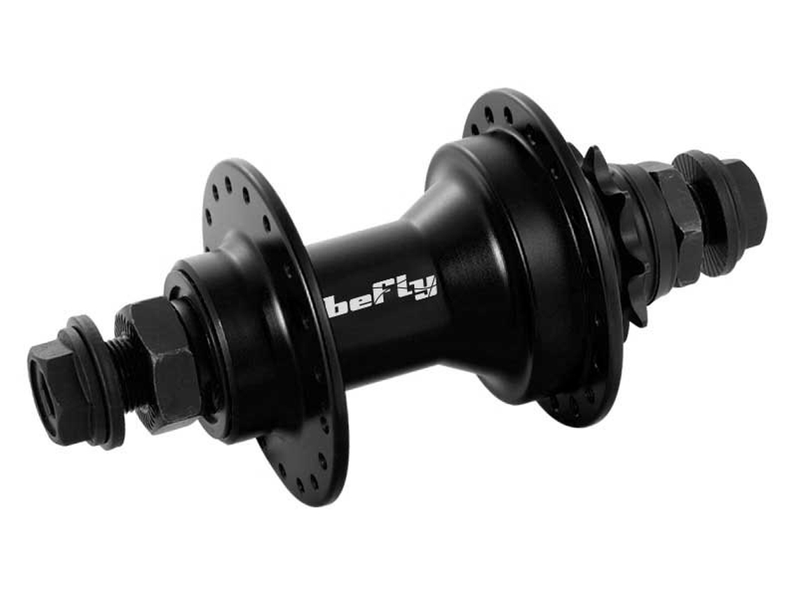 Cubo Traseiro Bmx One Bolt Prateado 36H / 14 X 110 Mmbefly