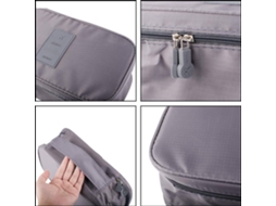 Bolsa Organizadora Para Roupas Íntimas, Bolsa De Viagem Impermeável Em Nylon Para Meias E Artigos De Higiene Pessoal, Diversas Cores