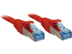 Cabo de Rede LINDY (RJ45 - 15 m - Vermelho)