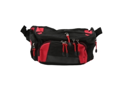 Bolsa de Cintura AQUAFORGE refletiva com bolsos e zíper para corrida e caminhada