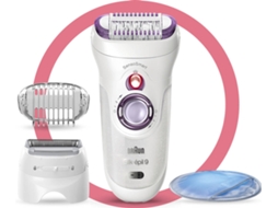 Depiladora BRAUN Skil-épil 9710 SenoSmart (Arranque - Multizonas - Corrente)