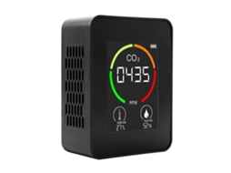 Lurelia Medidor De Qualidade Do Ar Temperatura, Humidade, Usb, Branco