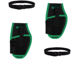 Conjunto De 2 Bolsas Organizadoras Ferramentas Em Nylon Resistente À Abrasão Com Forro Impermeável Para Trabalhadores Da