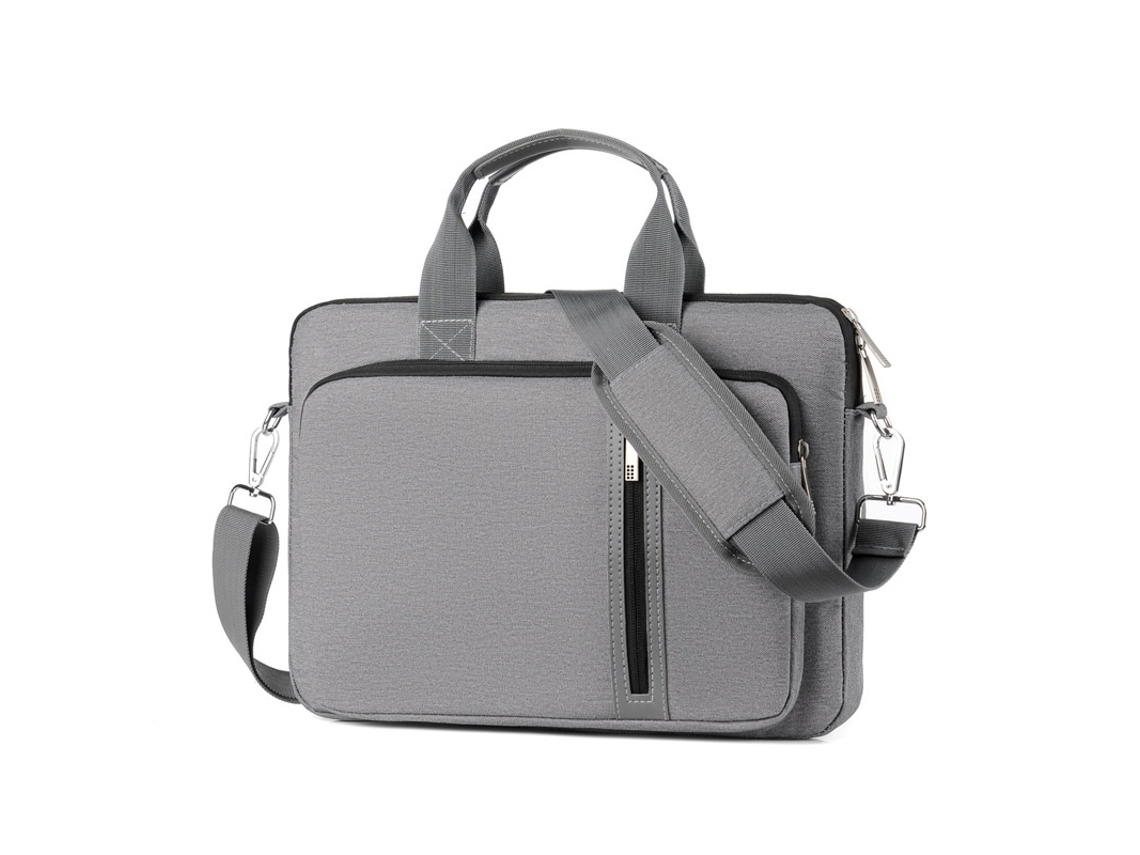 Elysve Bolsa Para Portátil, 13,3 Polegadas, À Prova De Água, Antichoque, Alça De Ombro, Cor Cinzenta
