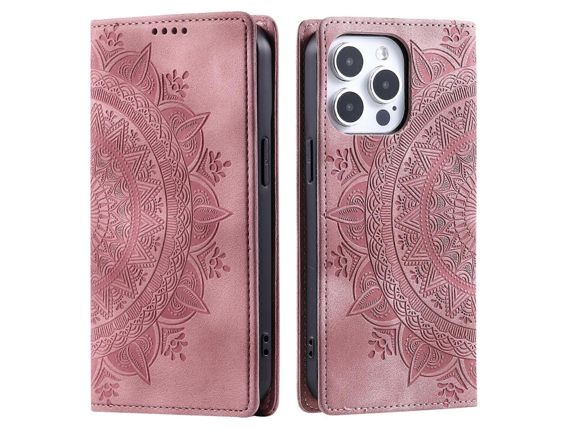 Capa Flor Mandala Para Iphone 14 Pro Veanxin Multicor