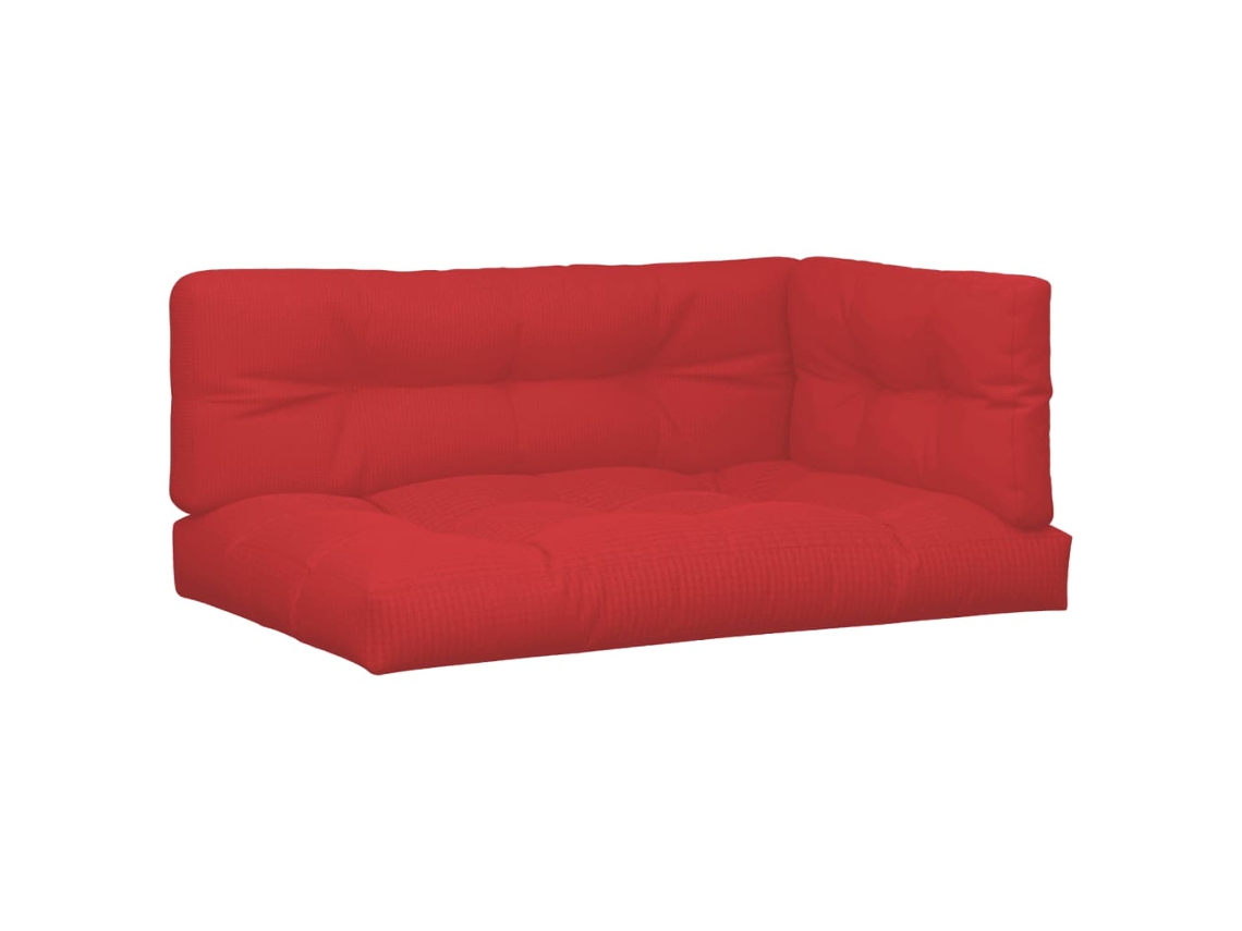 Pallet Cushion, Pallet Cushions Vidaxl Vermelho Tecido (n/a)