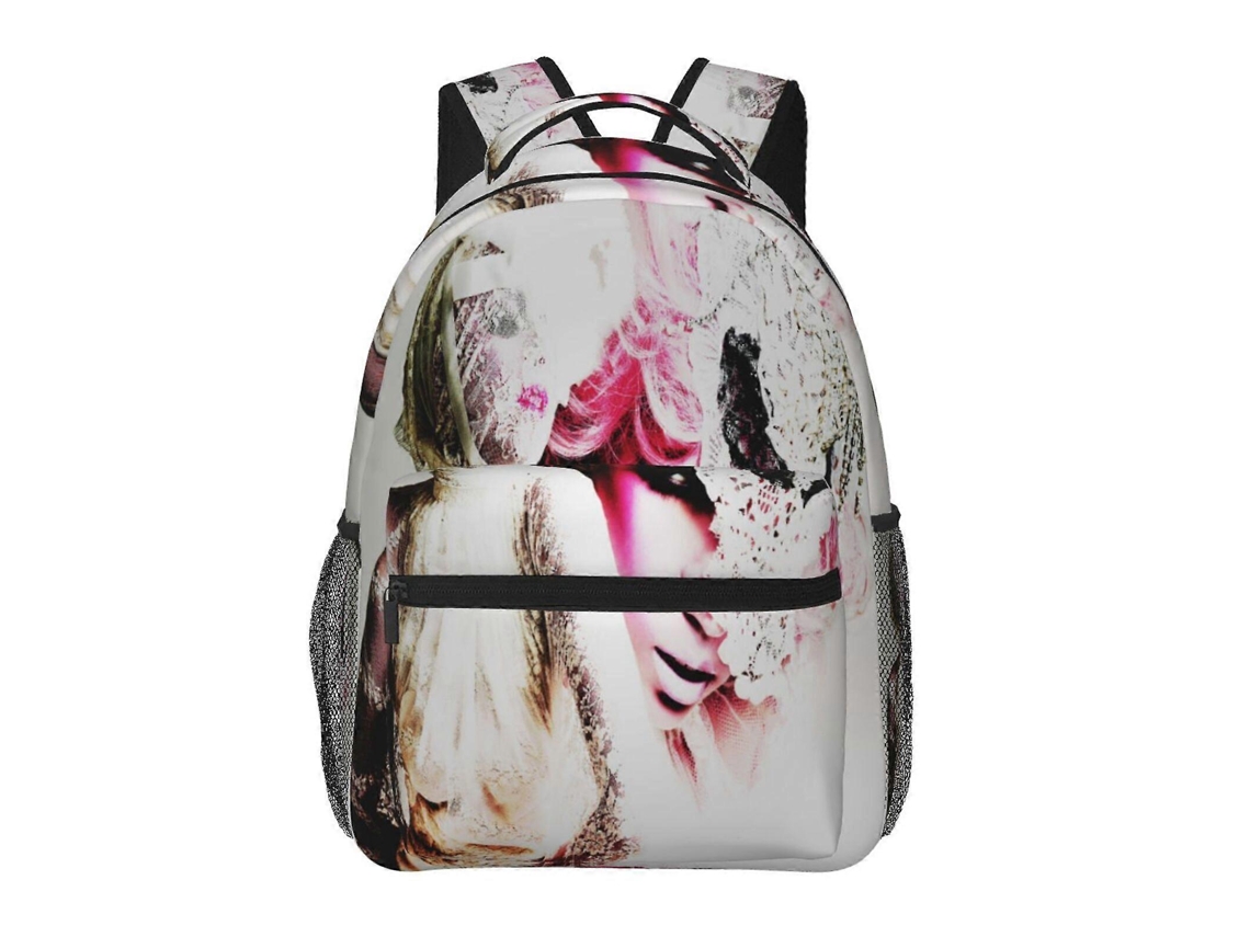 Mochila Lady Gaga R31 Para Escola E Trabalho, Leve E À Prova Dágua, Mochila Estilosa Para Estudantes E Adultos. Olysi Shop