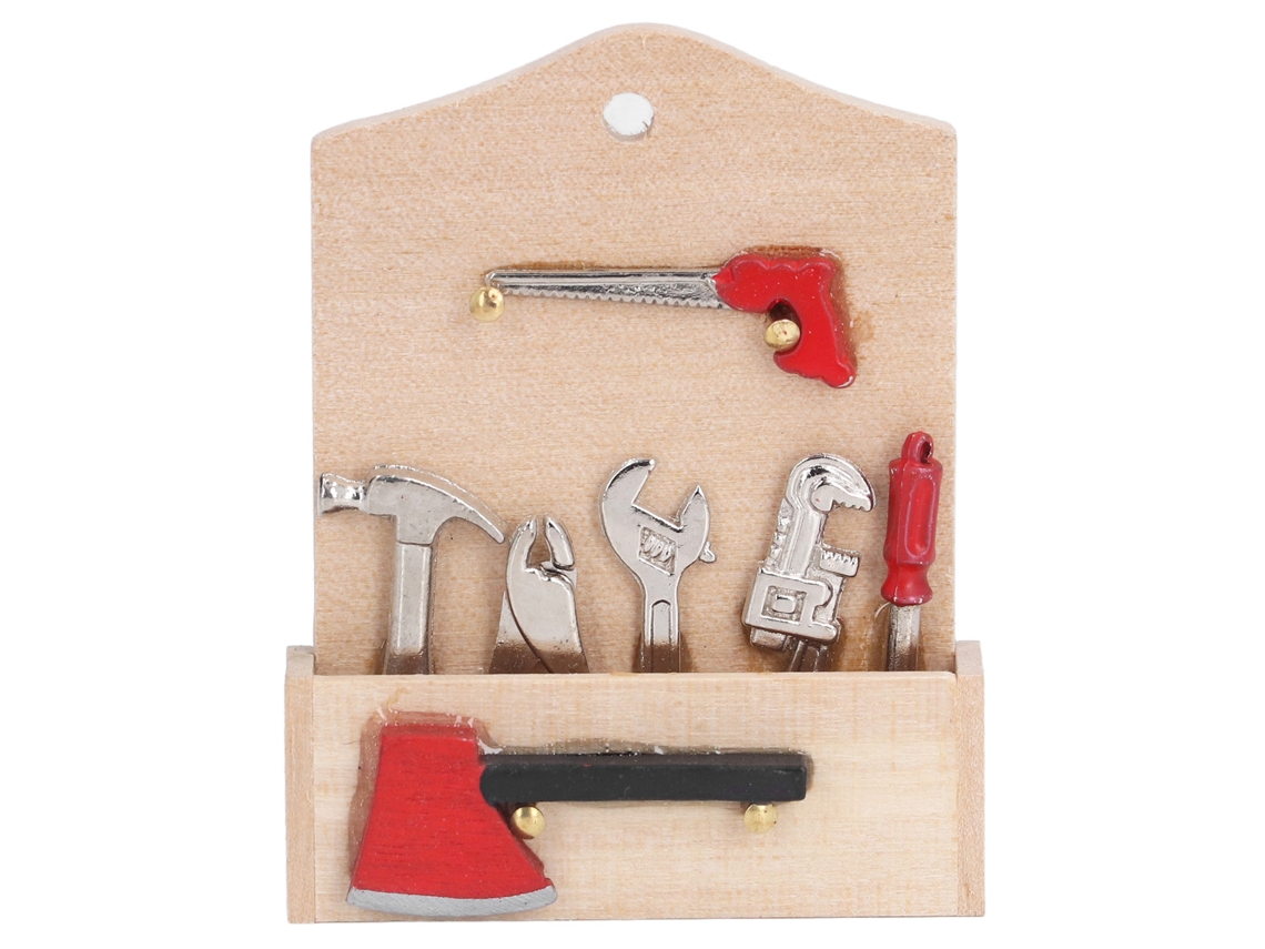 Ferramentas Em Miniatura 1:12 Para Casa De Bonecas Acessórios Decoração Modelo Betula